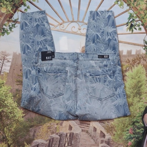 KUT from the kloth Connie skinny crop jeans size 6 - Picture 3 of 4